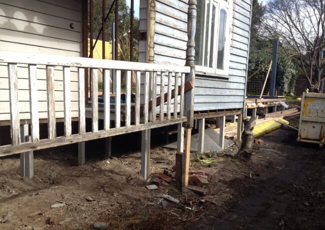 underpinning-restumping